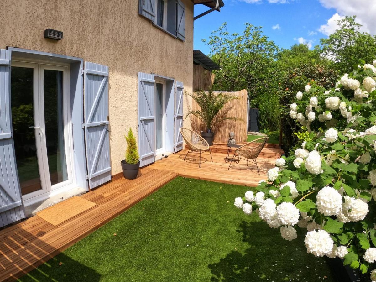 Appartement Refuge Des Myosotis - Proche Chambery - Jardin - Calme - Cosy à Barberaz Extérieur photo