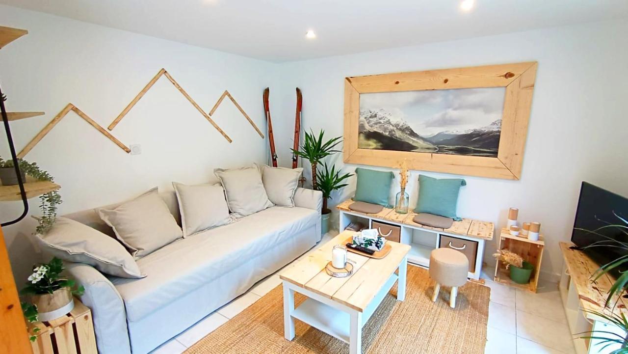 Appartement Refuge Des Myosotis - Proche Chambery - Jardin - Calme - Cosy à Barberaz Extérieur photo
