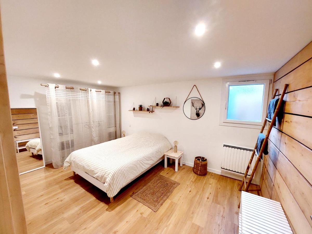 Appartement Refuge Des Myosotis - Proche Chambery - Jardin - Calme - Cosy à Barberaz Extérieur photo
