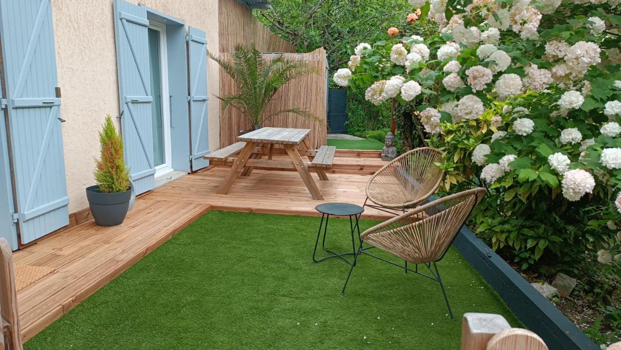 Appartement Refuge Des Myosotis - Proche Chambery - Jardin - Calme - Cosy à Barberaz Extérieur photo